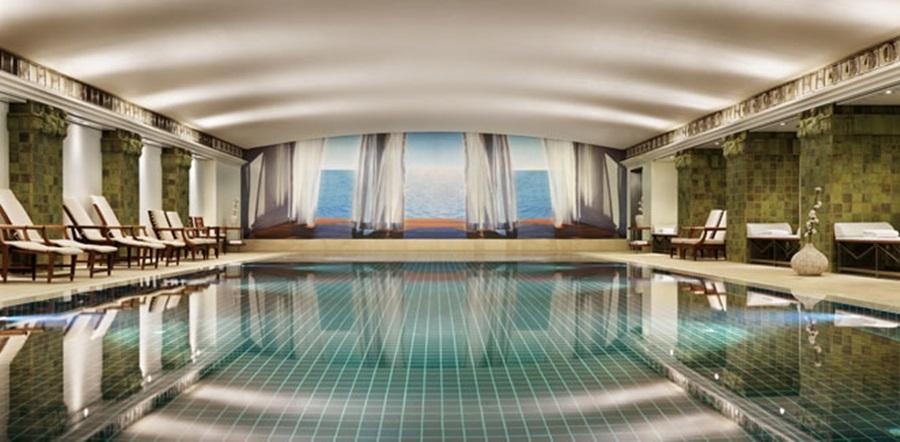 Conrad Hamburg Hotel Екстериор снимка The pool at The Spa at The Landmark